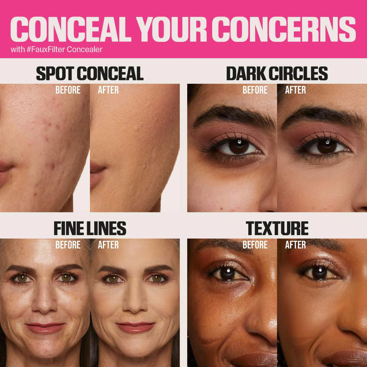 Huda Beauty - #FauxFilter Luminous Matte Concealer