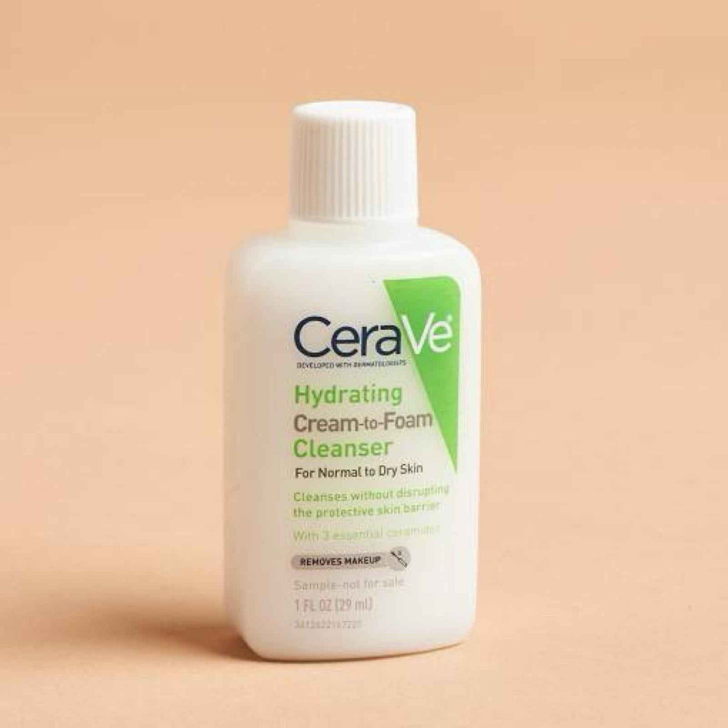 CeraVe Hydrating Cream-to-Foam Face Cleanser Travel Size