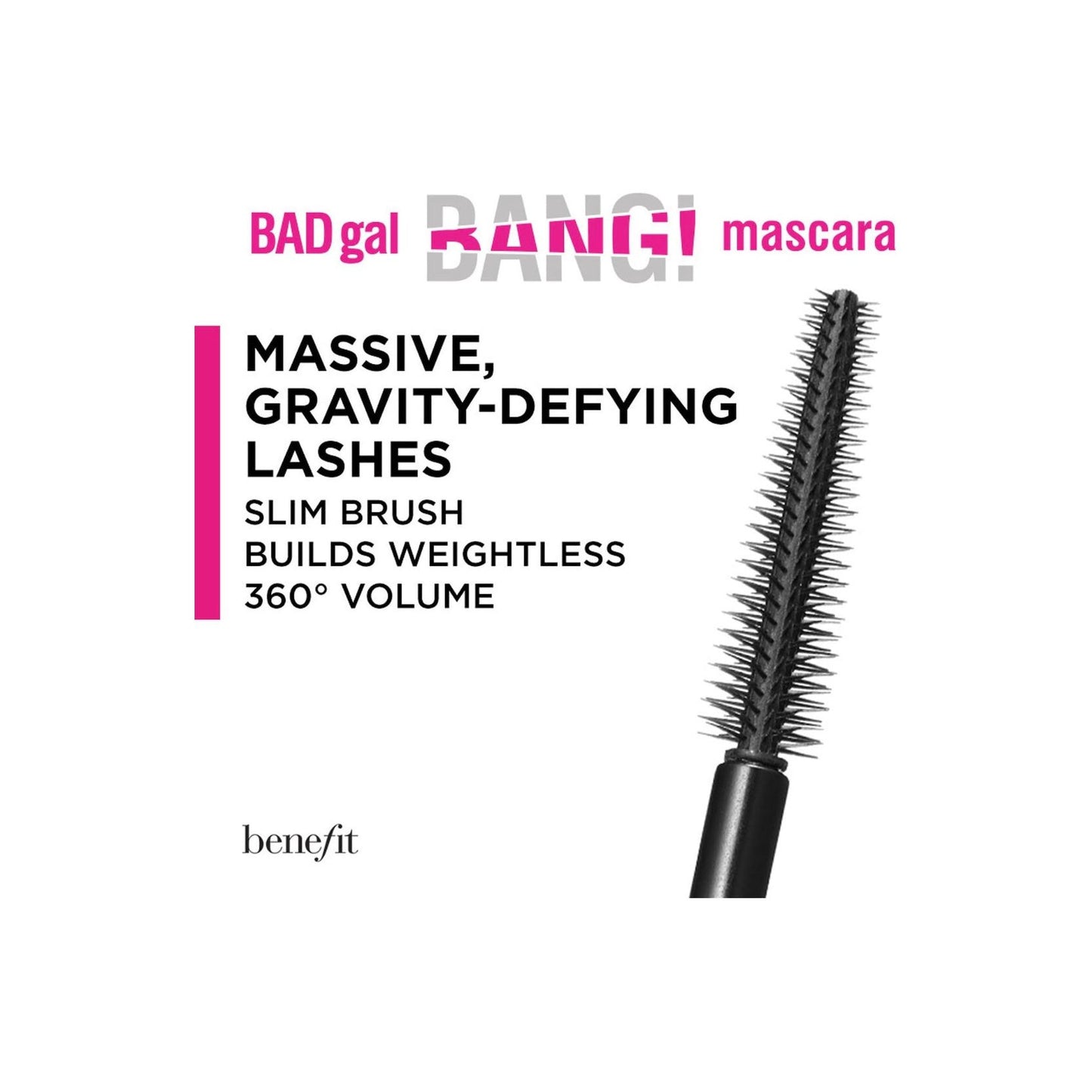 Benefit Cosmetics BADgal Bang! Mascara