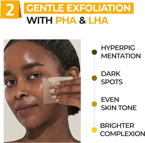 Numbuzin No.5+ Niacinamide Concentrated Toner Pad | Glutathione, Niacinamide, PHA & LHA,
