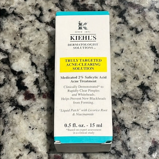 NIB Kiehls Truly Targeted Acne-Clearing Solution - Brandz On Demand - Premium, 100% Original Beauty and Lifestyle Products - Pakistan