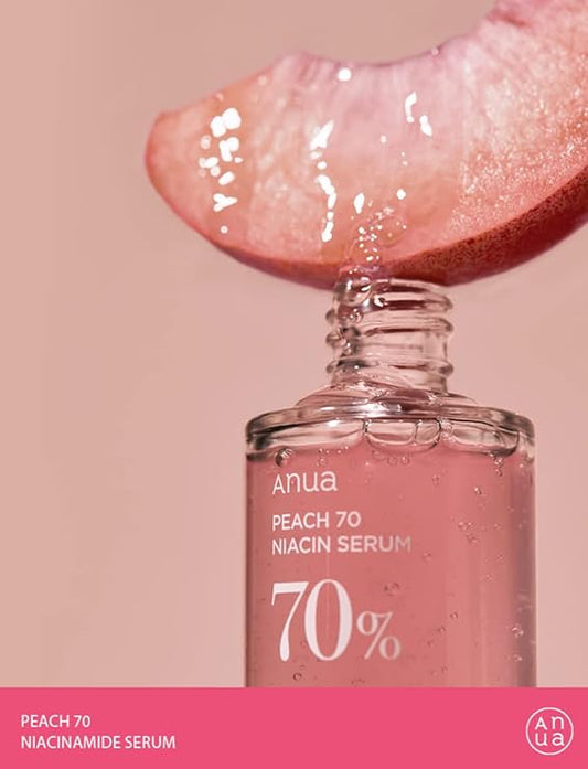 ANUA - Peach 70% Niacinamide Serum 30ml / brightening hydrating face serum/daily clean beauty (1.01 fl. oz. - Brandz On Demand - Premium, 100% Original Beauty and Lifestyle ProductsΒ - Pakistan