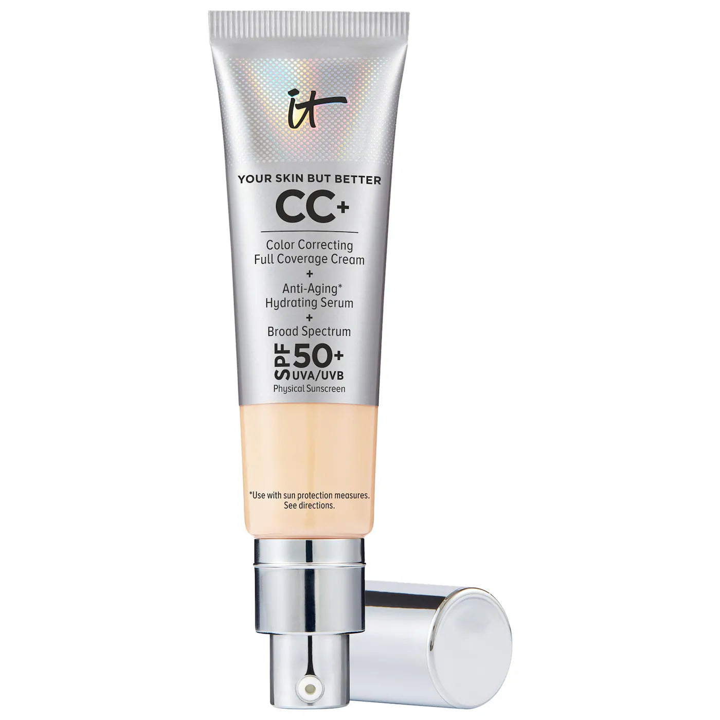 IT Cosmetics - CC+ Cream Full-Coverage Foundation with SPF 50+