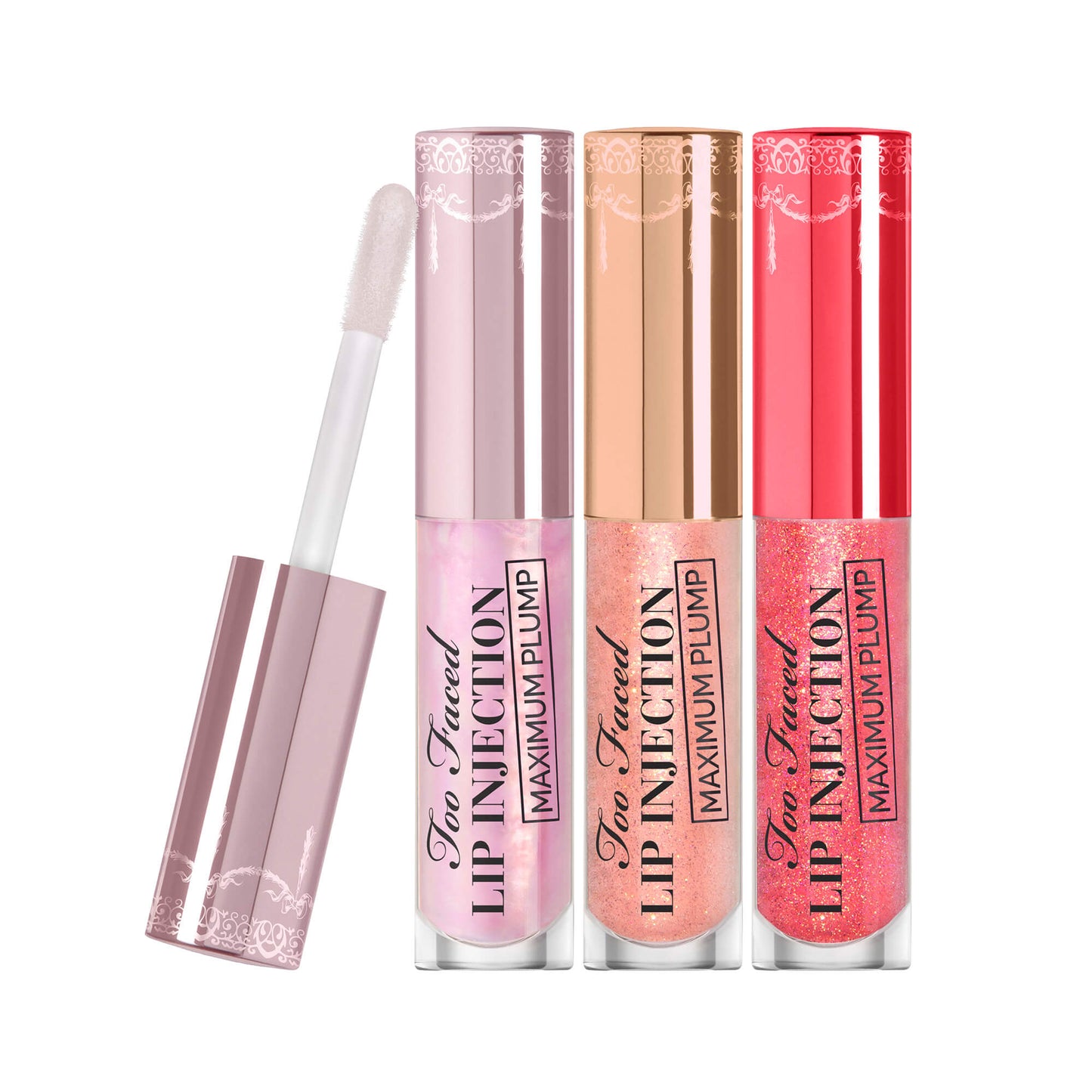 TOO FACED LIMITED EDITION PLUMP AND PRETTY KISSES LIP PLUMPER TRIO