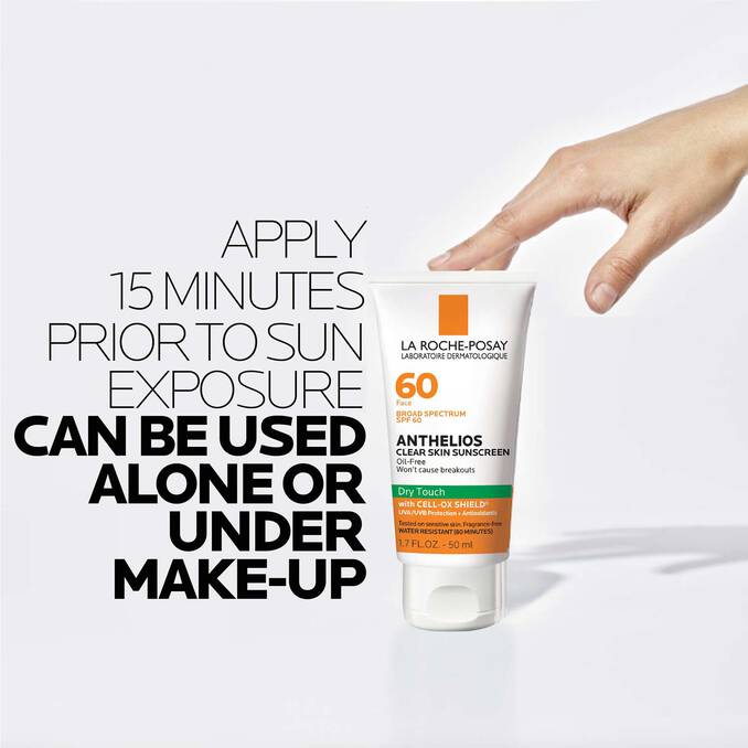 La Roche-Posay - Anthelios Clear Skin Oil Free Sunscreen SPF 60