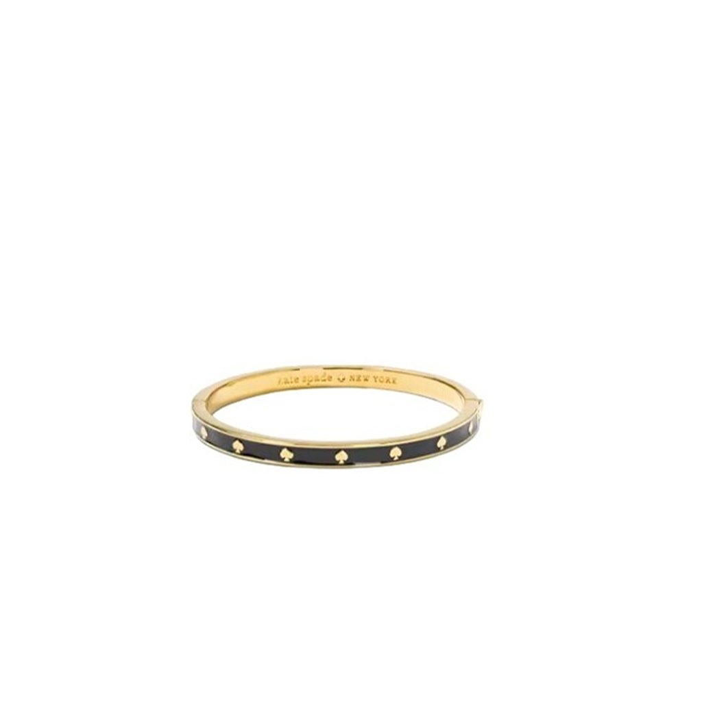 Kate Spade - Spot The Spade Enamel Hinged Bangle -