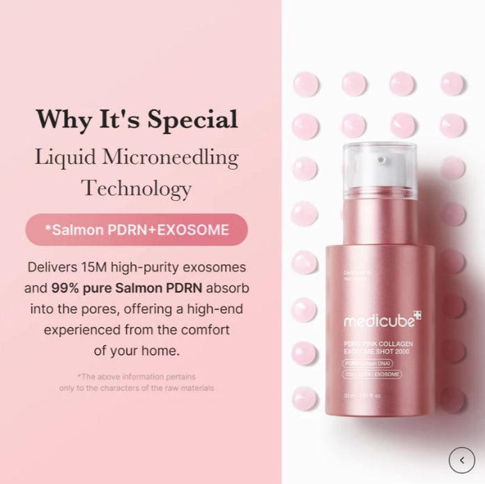 Medicube - PDRN Pink Collagen Exosome Shot