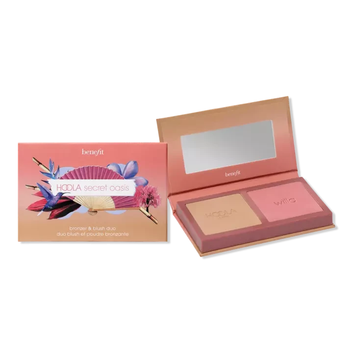 Benefit Cosmetics Hoola & WANDERful World Duo Mini Bronzer & Blush Palette