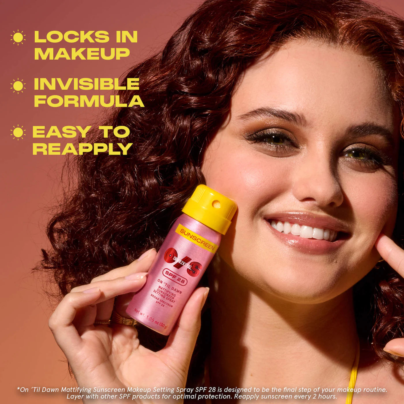 One/Size - Mini On 'Til Dawn Mattifying Sunscreen Makeup Setting Spray
