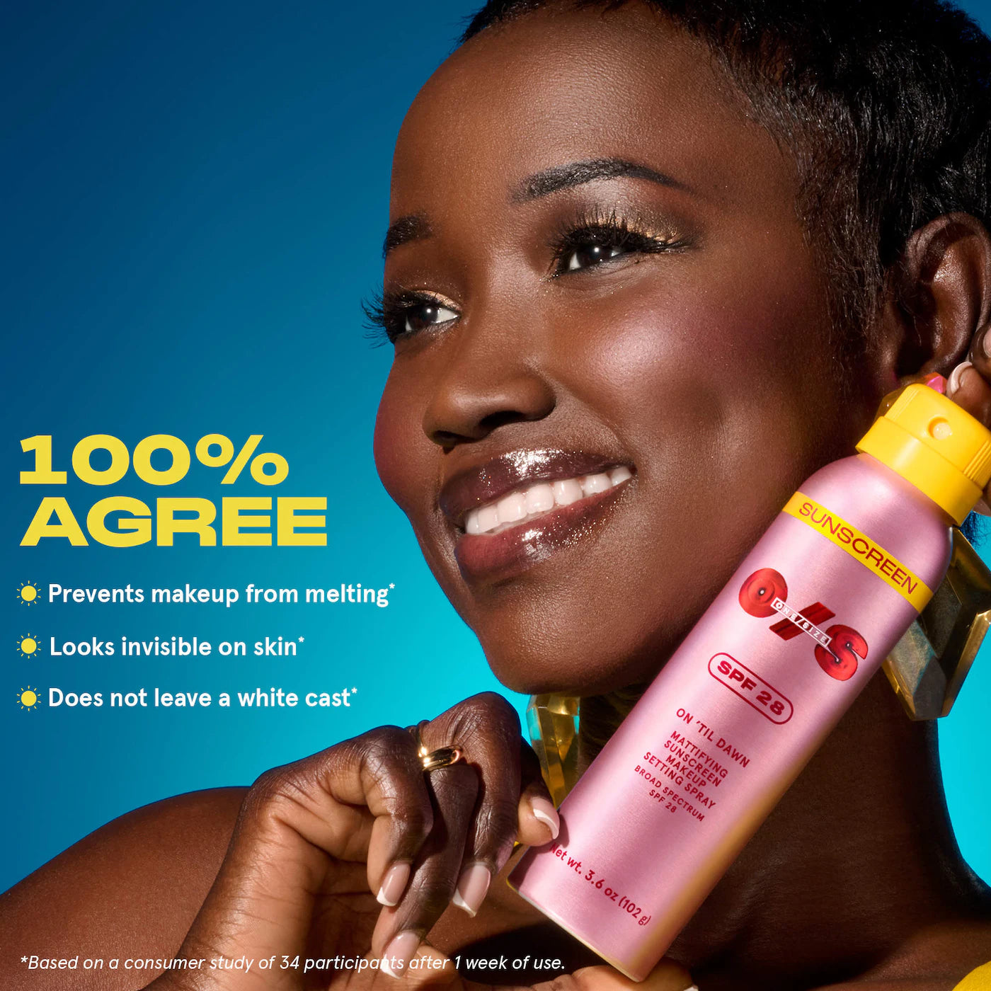 One/Size - Mini On 'Til Dawn Mattifying Sunscreen Makeup Setting Spray
