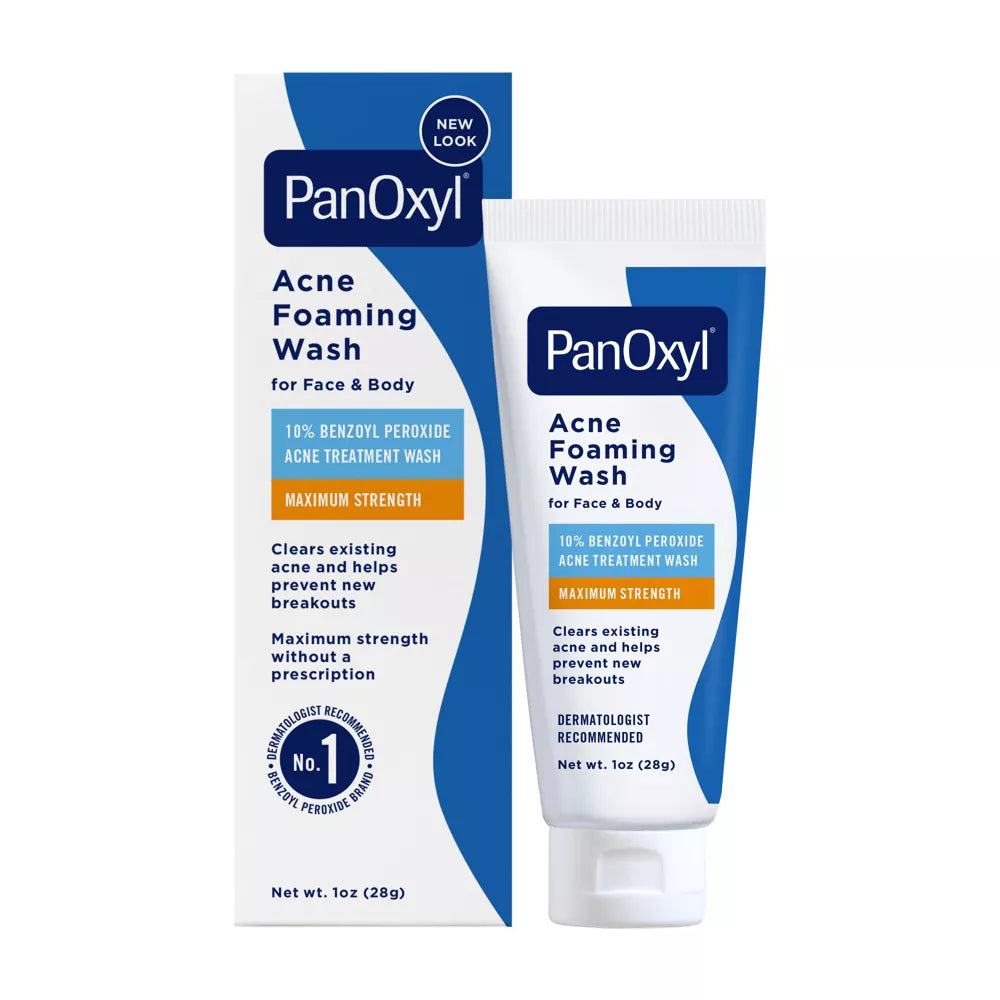 PanOxyl - 10% Benzoyl Peroxide Acne Foaming Wash