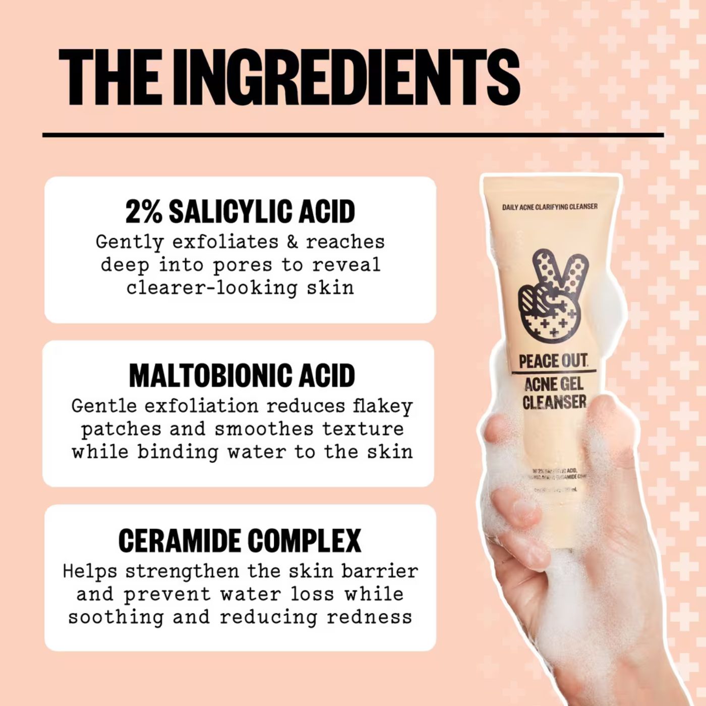 Peace Out Acne Gel Cleanser
