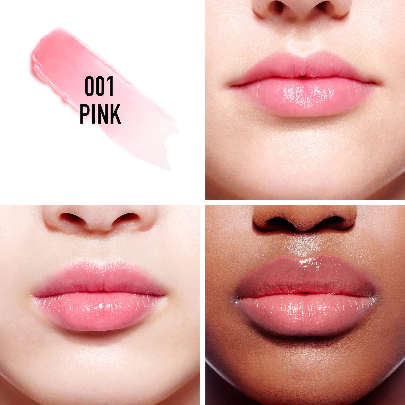 001 Pink - a delicate sheer pink