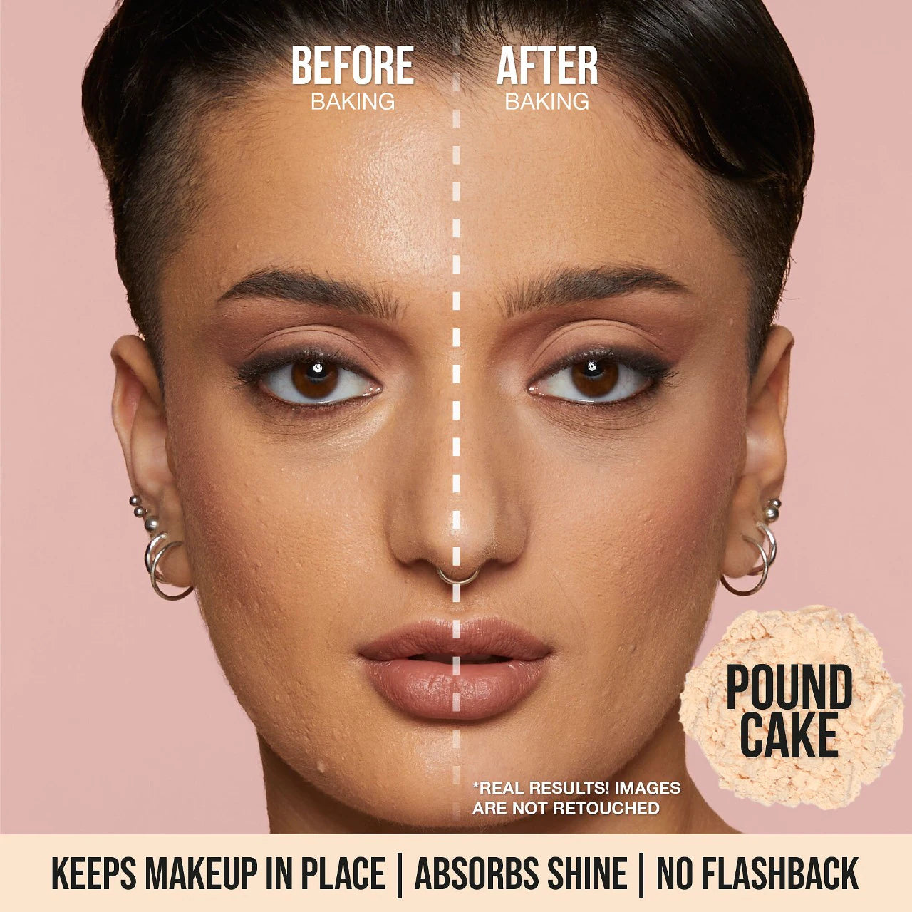 Pound Cake - fair, light, medium, and tan skin tones. golden undertones brighten and disguise under-eye darkness. / 0.71 oz/ 20 g