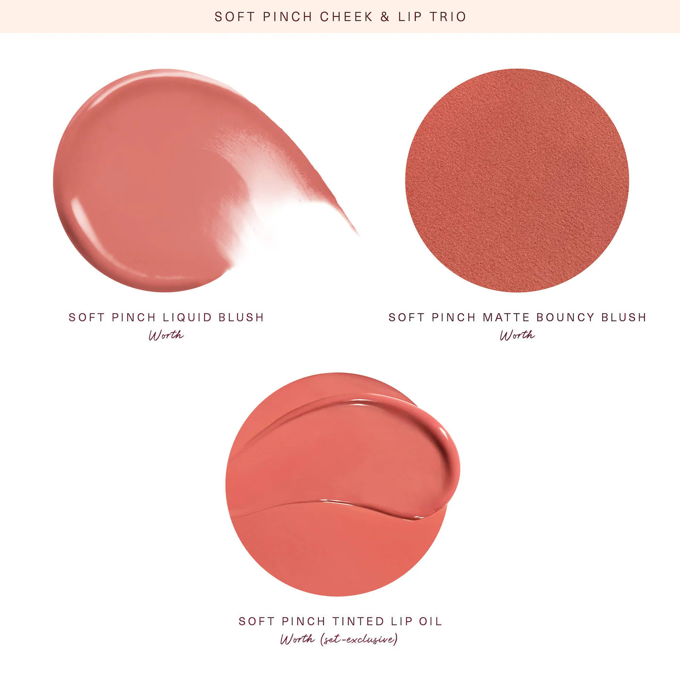 Rare Beauty - Soft Pinch Cheek & Lip Trio Makeup Gift Set