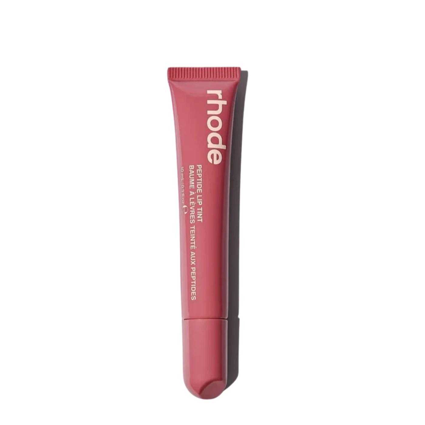 Rhode Peptide Lip Tint lightweight and buildable formula application
