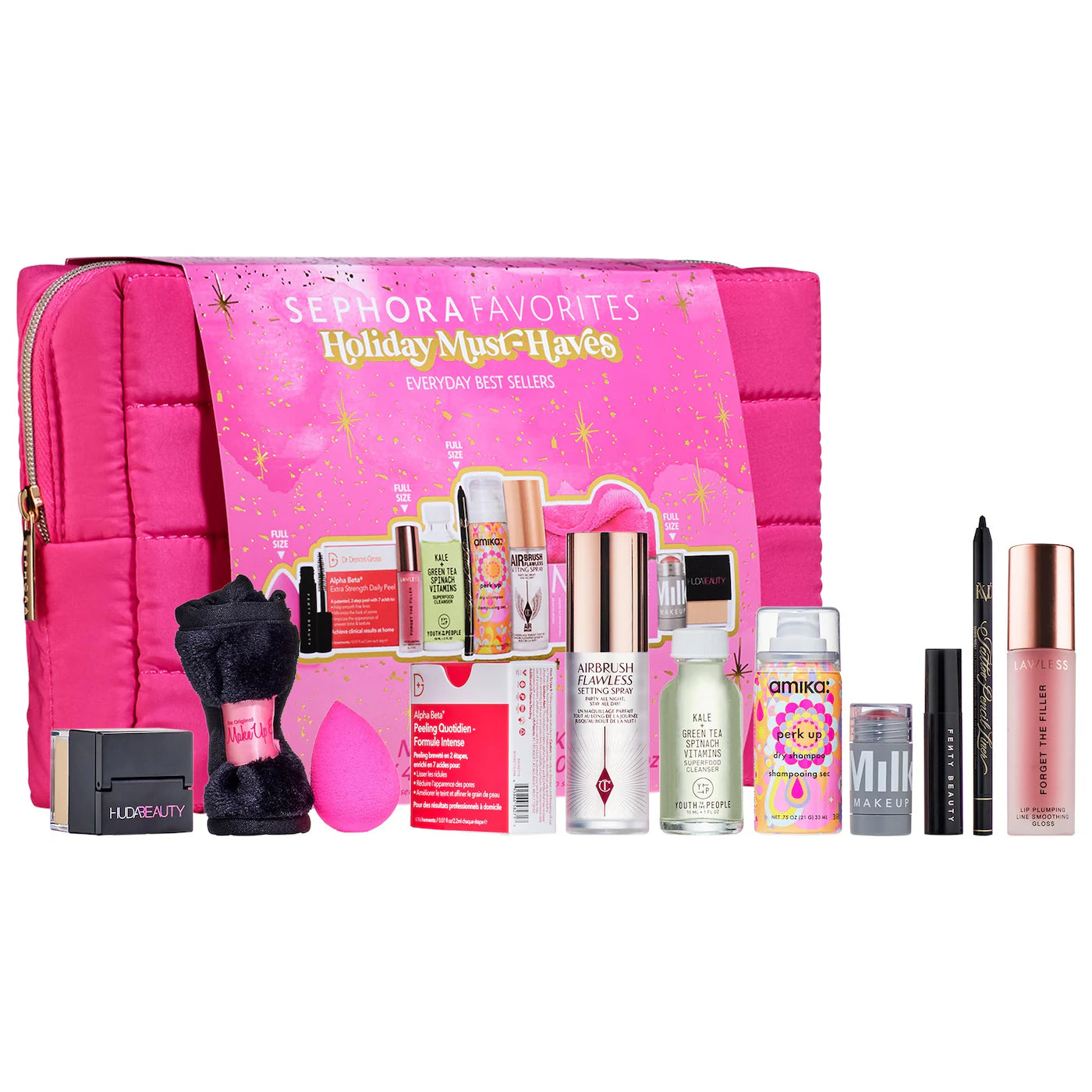 Sephora Favorites Holiday Makeup Must Haves set – 11 makeup skincare hair essentials