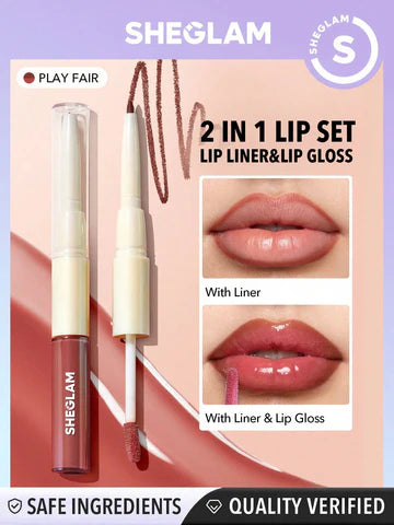 Sheglam - Lip Rules Liner & Gloss Pen