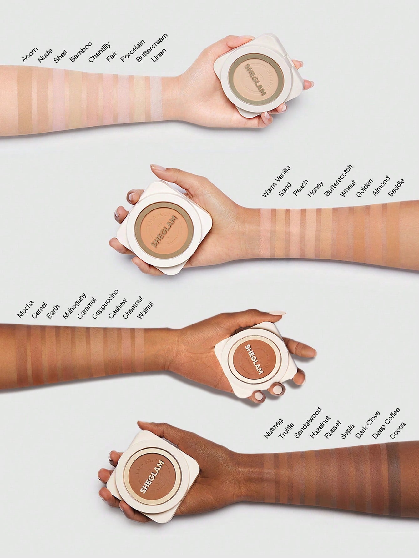 SHEGLAM - Skin-Focus High Coverage Powder Foundation