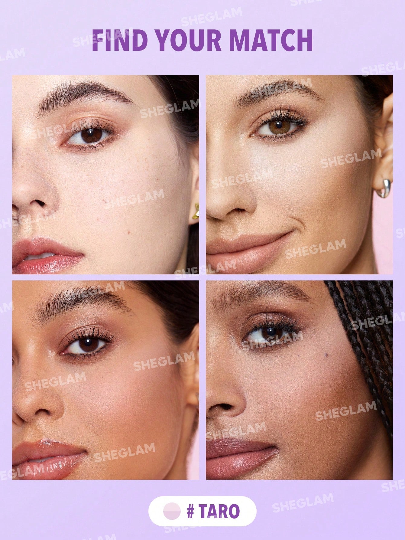 SHEGLAM - Face & Under Eye Setting Powder Duo-Taro