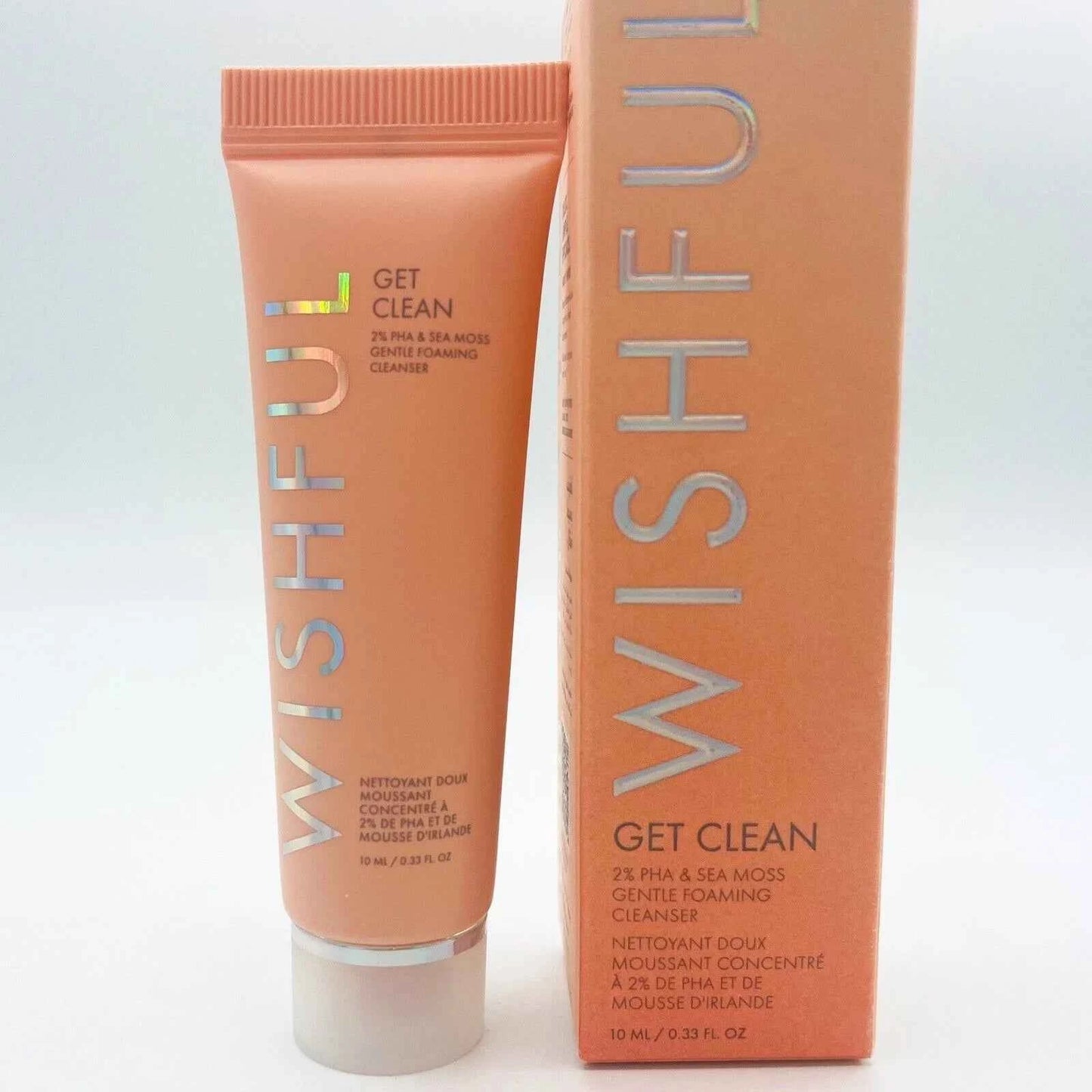 Huda Beauty Wishful Get Clean 2% PHA Foaming Cleanser Travel Size