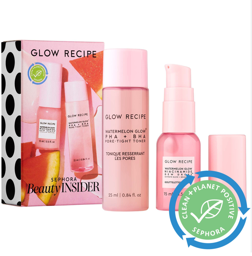 Glow Recipe Watermelon Set Toner and Dew Drop