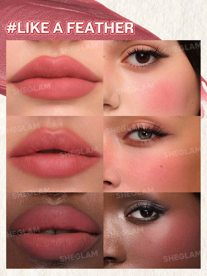 SHEGLAM - Air Plush Lip & Cheek Cream Blush - 026 Like A Feather shade