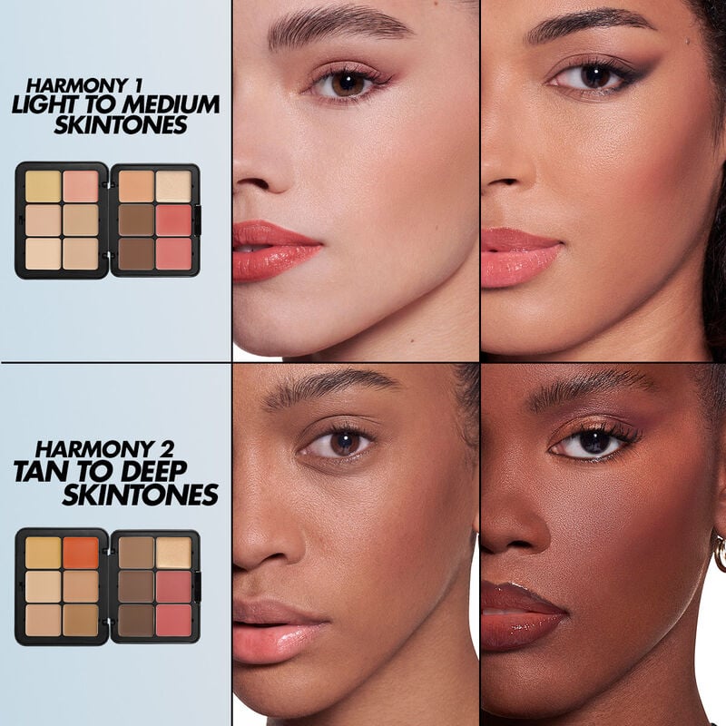 HD SKIN FACE ESSENTIALS PALETTE WITH HIGHLIGHTERS