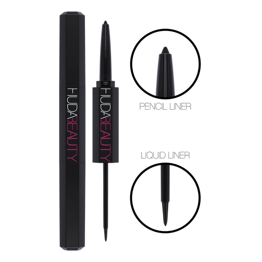 Huda beauty Life Liner Double Ended Eyeliner Liquid & Pencil