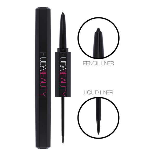 Huda beauty Life Liner Double Ended Eyeliner Liquid & Pencil