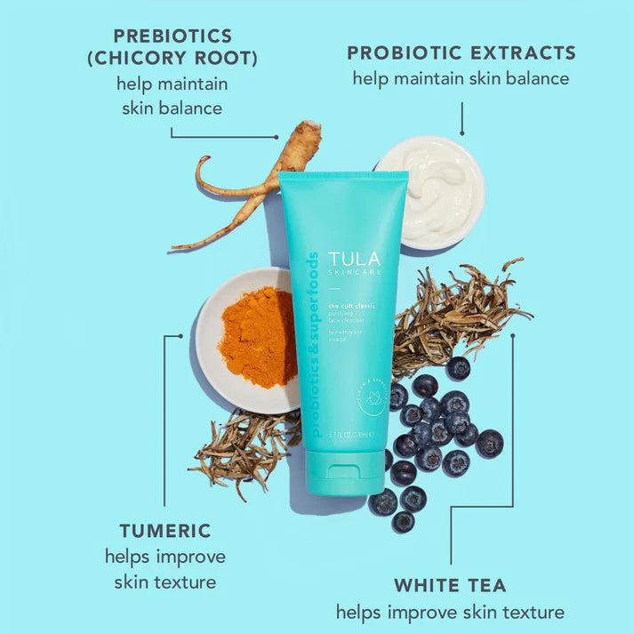 TULA SKINCARE - The Cult Classic purifying face cleanser
