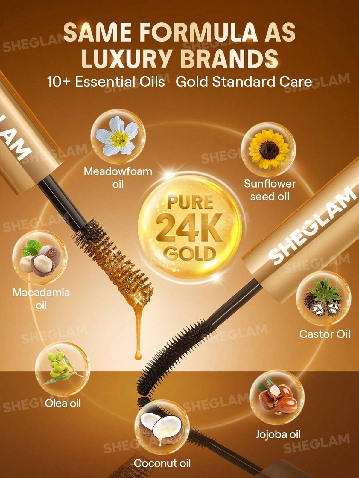 SHEGLAM - All-In-One 24k Multi-Effect Mascara