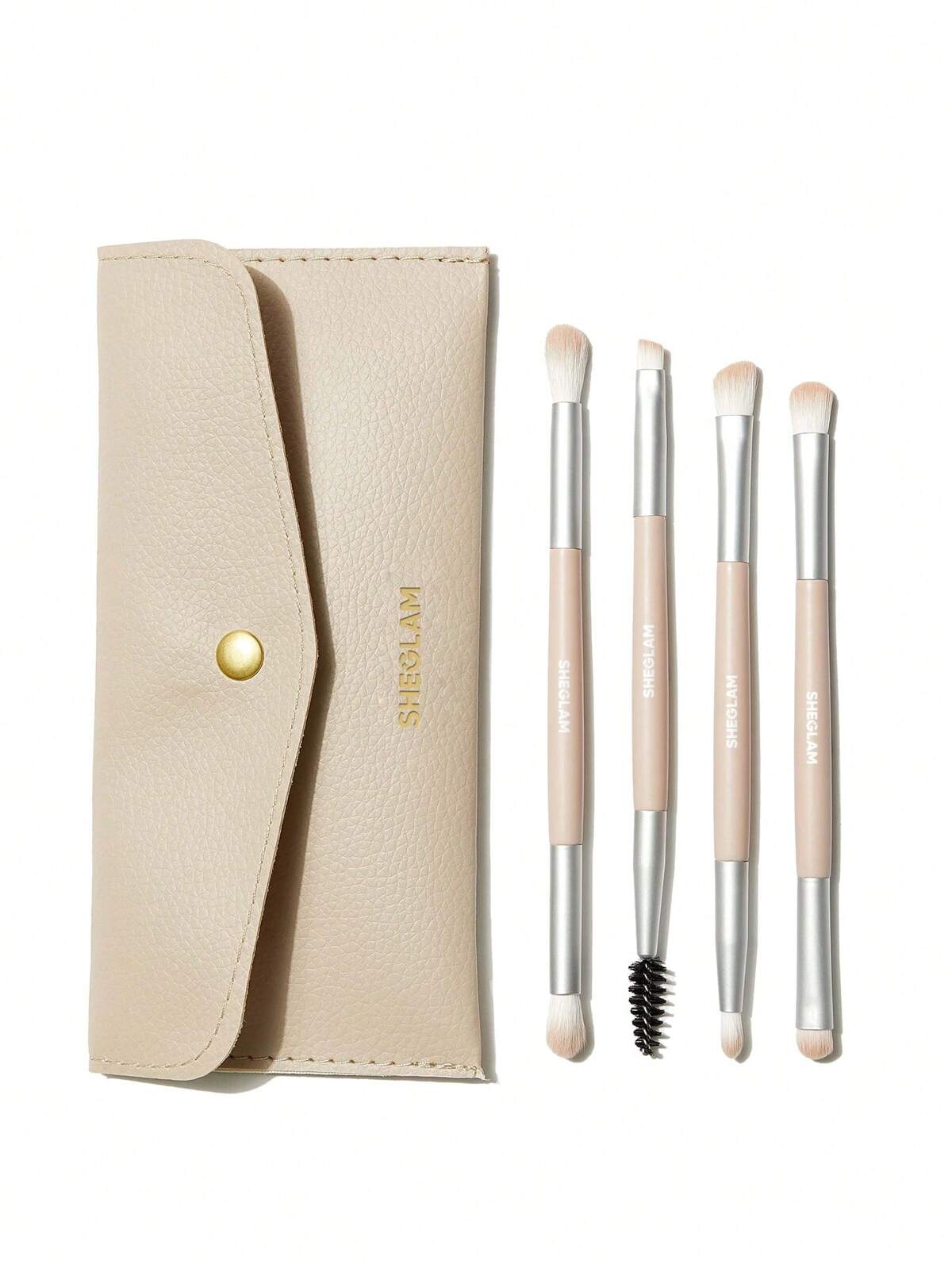 SHEGLAM - 101 Eye Essentials Brush Set With Bag