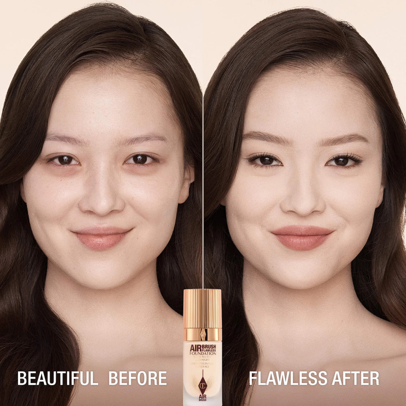 Charlotte Tilbury - Airbrush Flawless Blurring & Matte Full Coverage Foundation ( New look )
