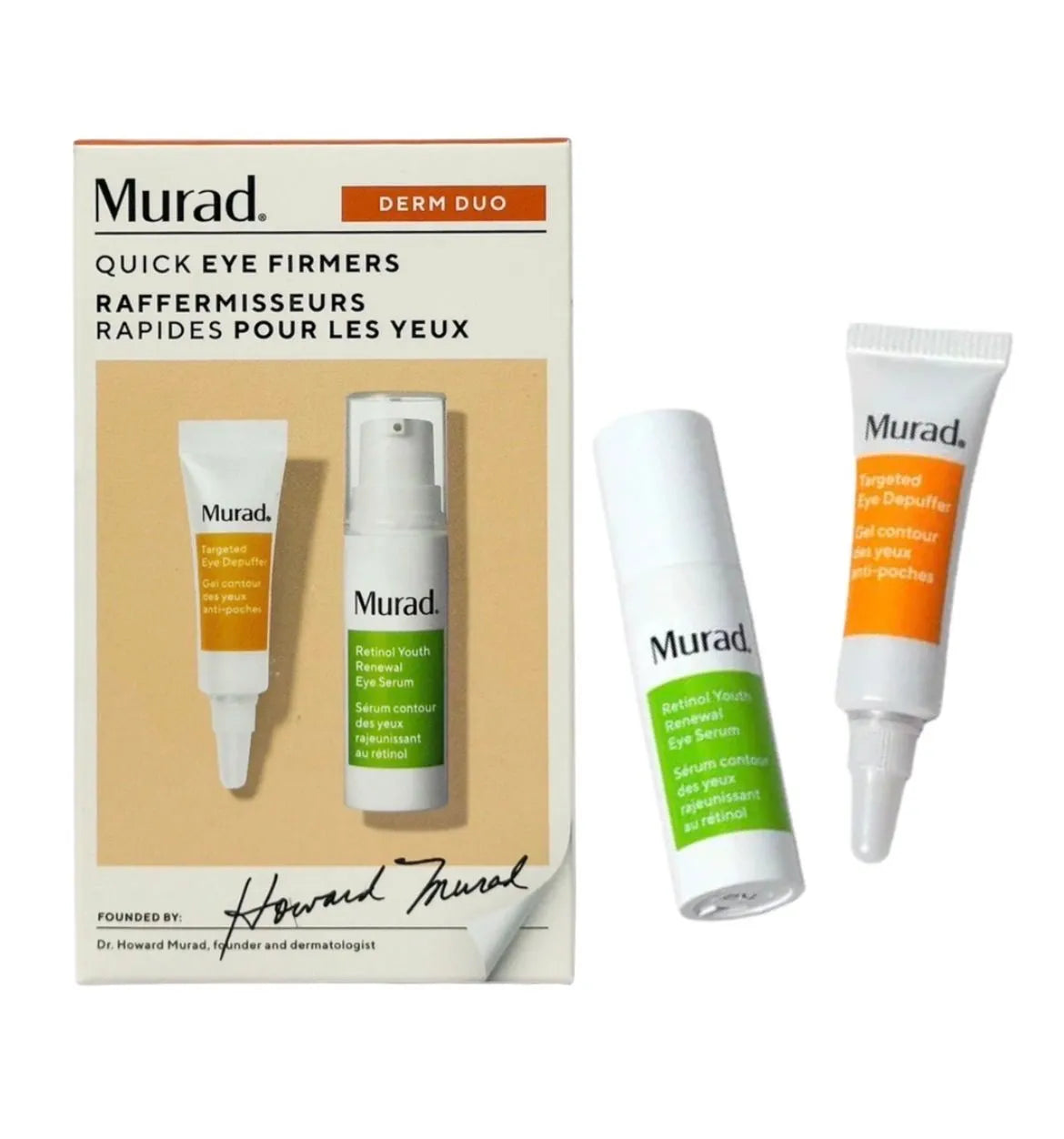 Murad - NIB Murad Derm Duo Quick Eye Firmers Cream Set