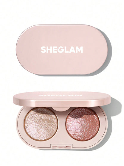 SHEGLAM - Prismalight Baked Gelee Eyeshadow Duo-Prism Echo