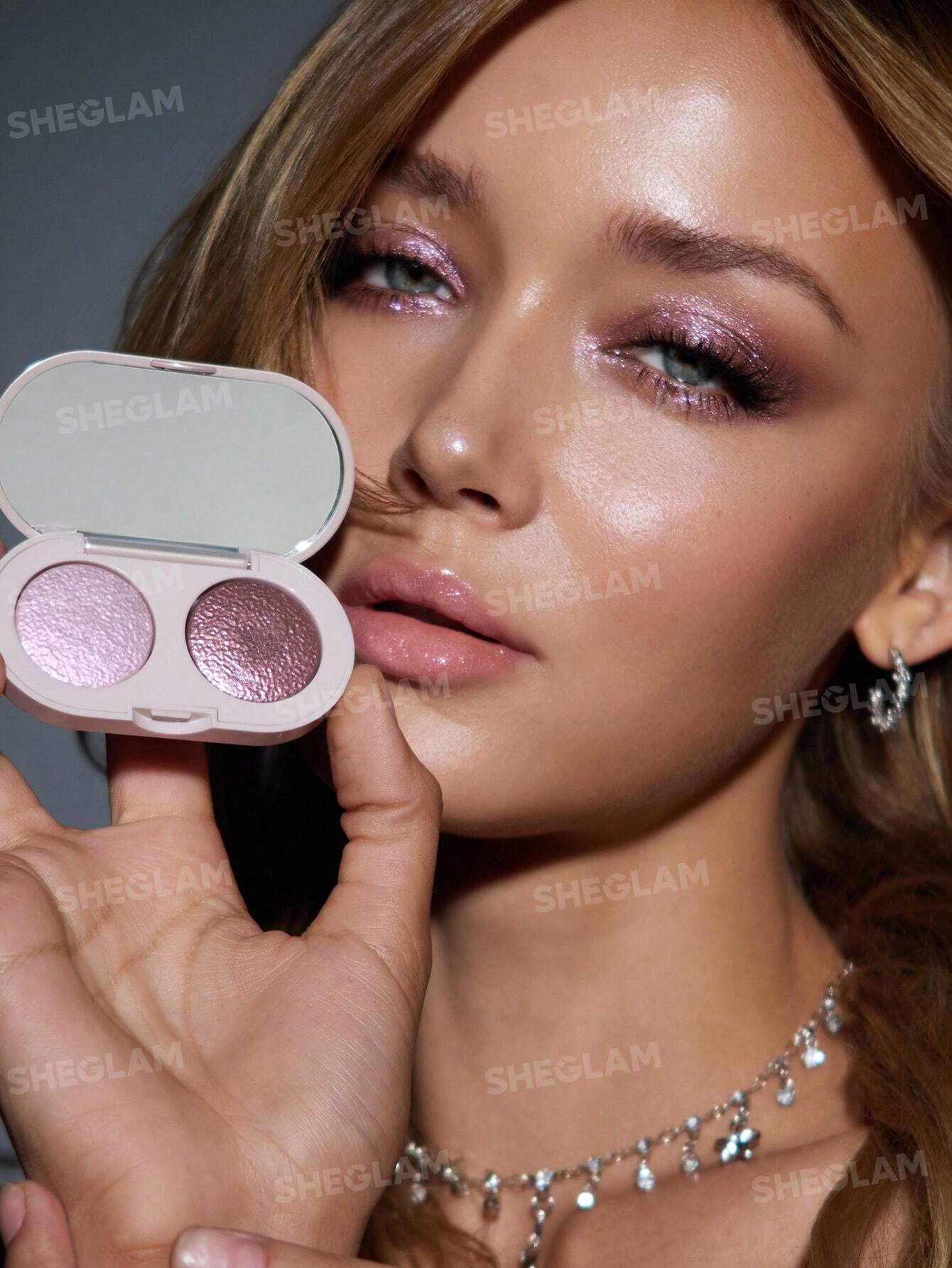 SHEGLAM - Prismalight Baked Gelee Eyeshadow Duo-Prism Echo