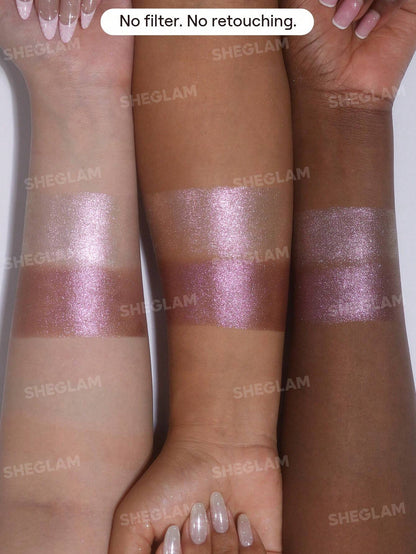 SHEGLAM - Prismalight Baked Gelee Eyeshadow Duo-Prism Echo