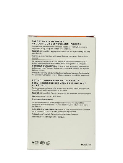 Murad - NIB Murad Derm Duo Quick Eye Firmers Cream Set