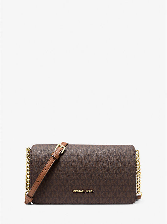 MICHAEL KORS - Jet Set Medium Signature Logo Crossbody Bag
