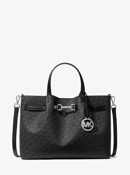 Michael Kors - Carson Medium Signature Logo Satchel