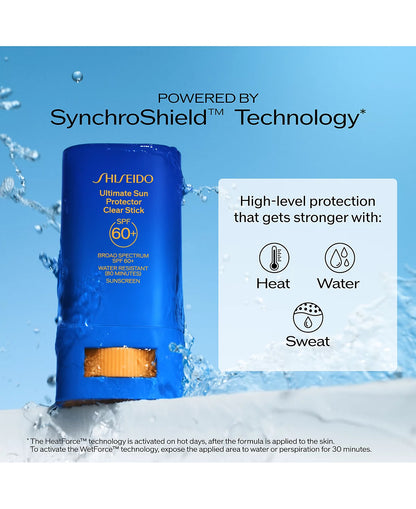 Shiseido - Ultimate Sun Protector Clear Stick SPF 60+