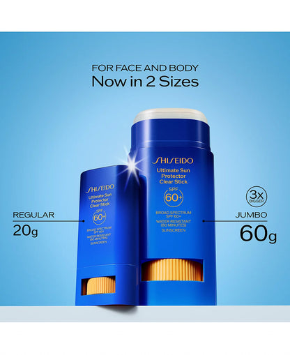 Shiseido - Ultimate Sun Protector Clear Stick SPF 60+