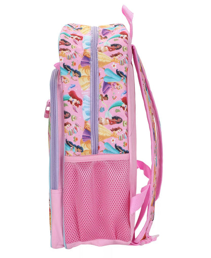 Disney Princess - Girls All Over Print Backpack 4-Piece Set