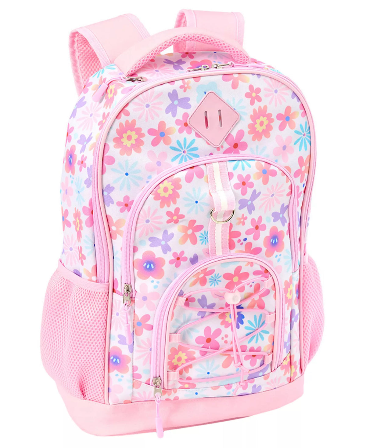 Rainbow Sugar - Girls' Floral Backpack and Lunch Box, 2-Piece Set