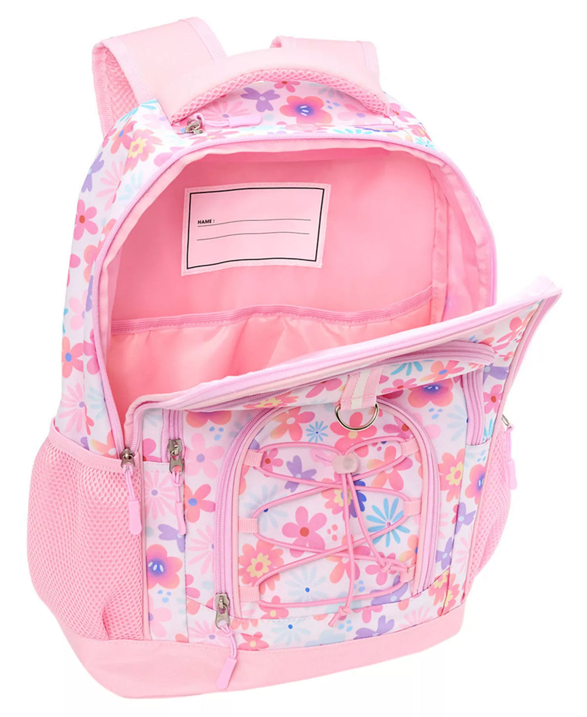 Rainbow Sugar - Girls' Floral Backpack and Lunch Box, 2-Piece Set