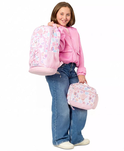Rainbow Sugar - Girls' Floral Backpack and Lunch Box, 2-Piece Set