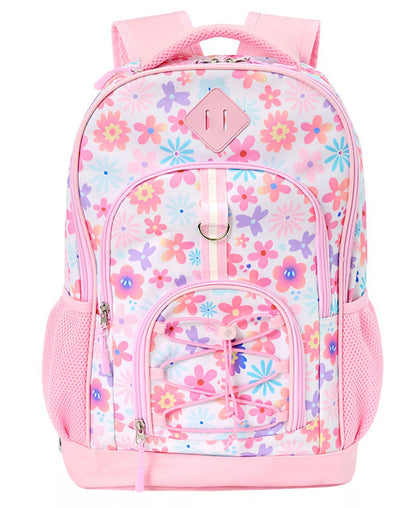 Rainbow Sugar - Girls' Floral Backpack and Lunch Box, 2-Piece Set