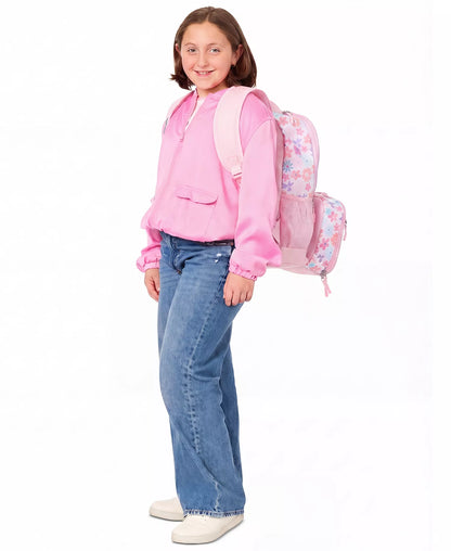 Rainbow Sugar - Girls' Floral Backpack and Lunch Box, 2-Piece Set
