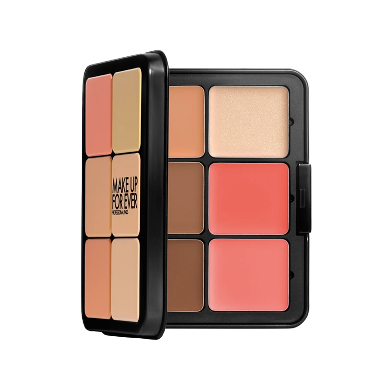 HD SKIN FACE ESSENTIALS PALETTE WITH HIGHLIGHTERS